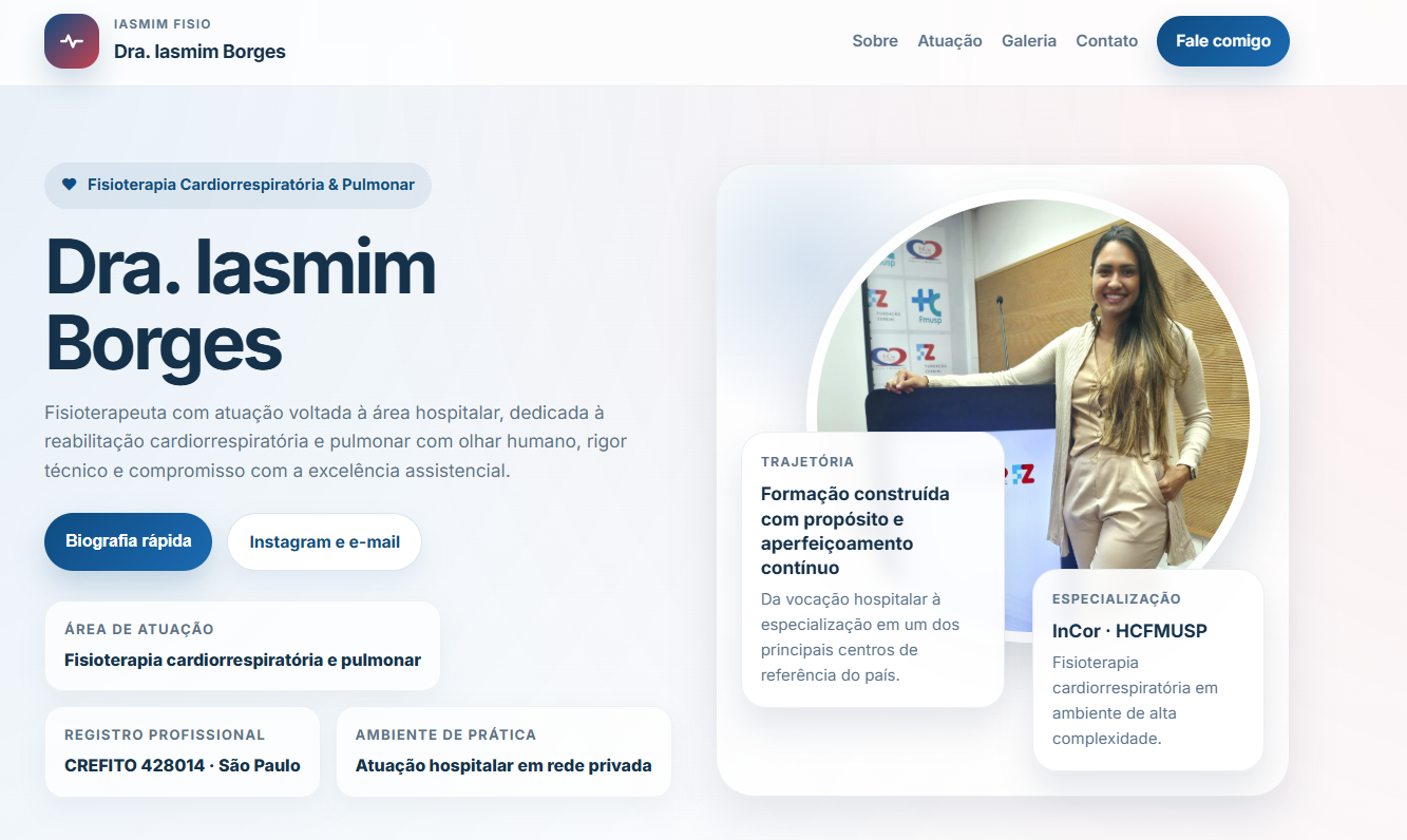 Projeto Dra. Iasmim Borges